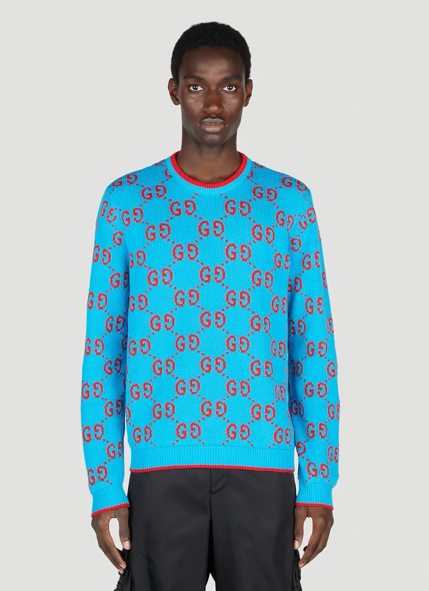 Logo Intarsia Sweater