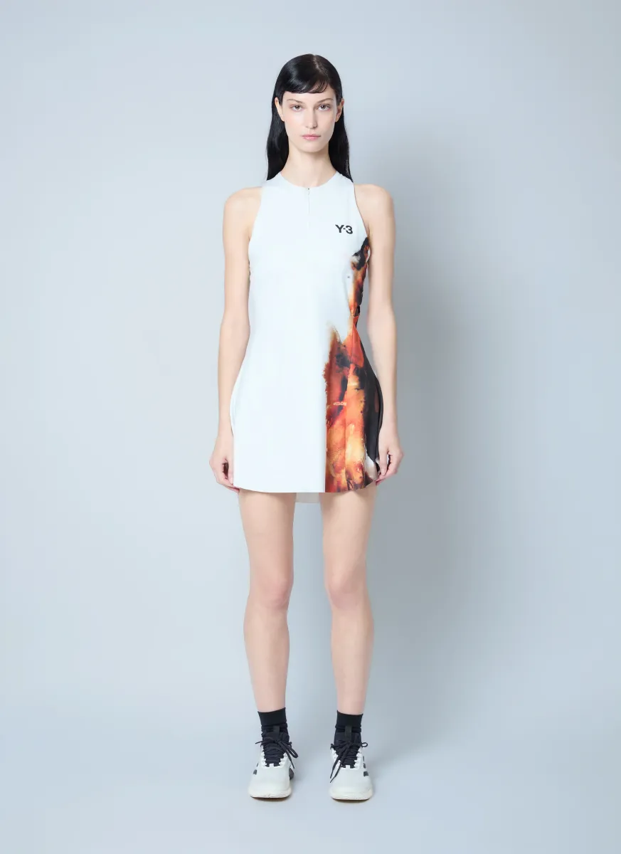 Logo Motif Tennis Dress