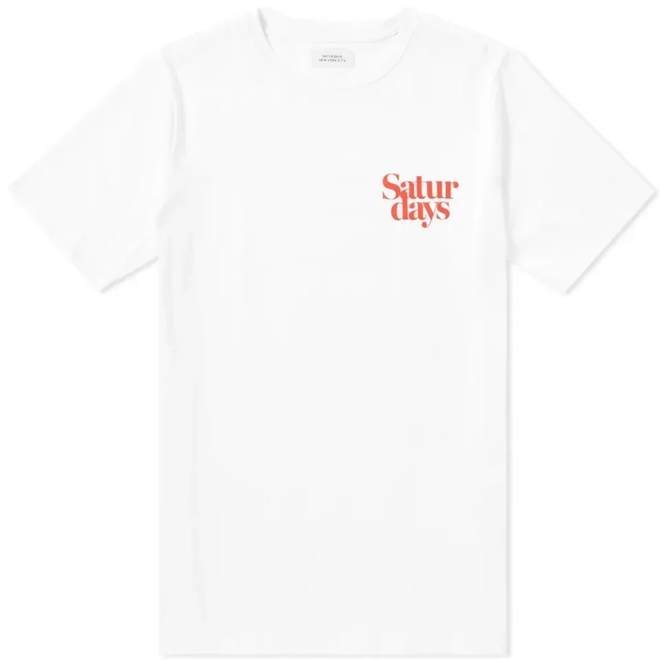 Saturdays Miller Chest Logo Tee