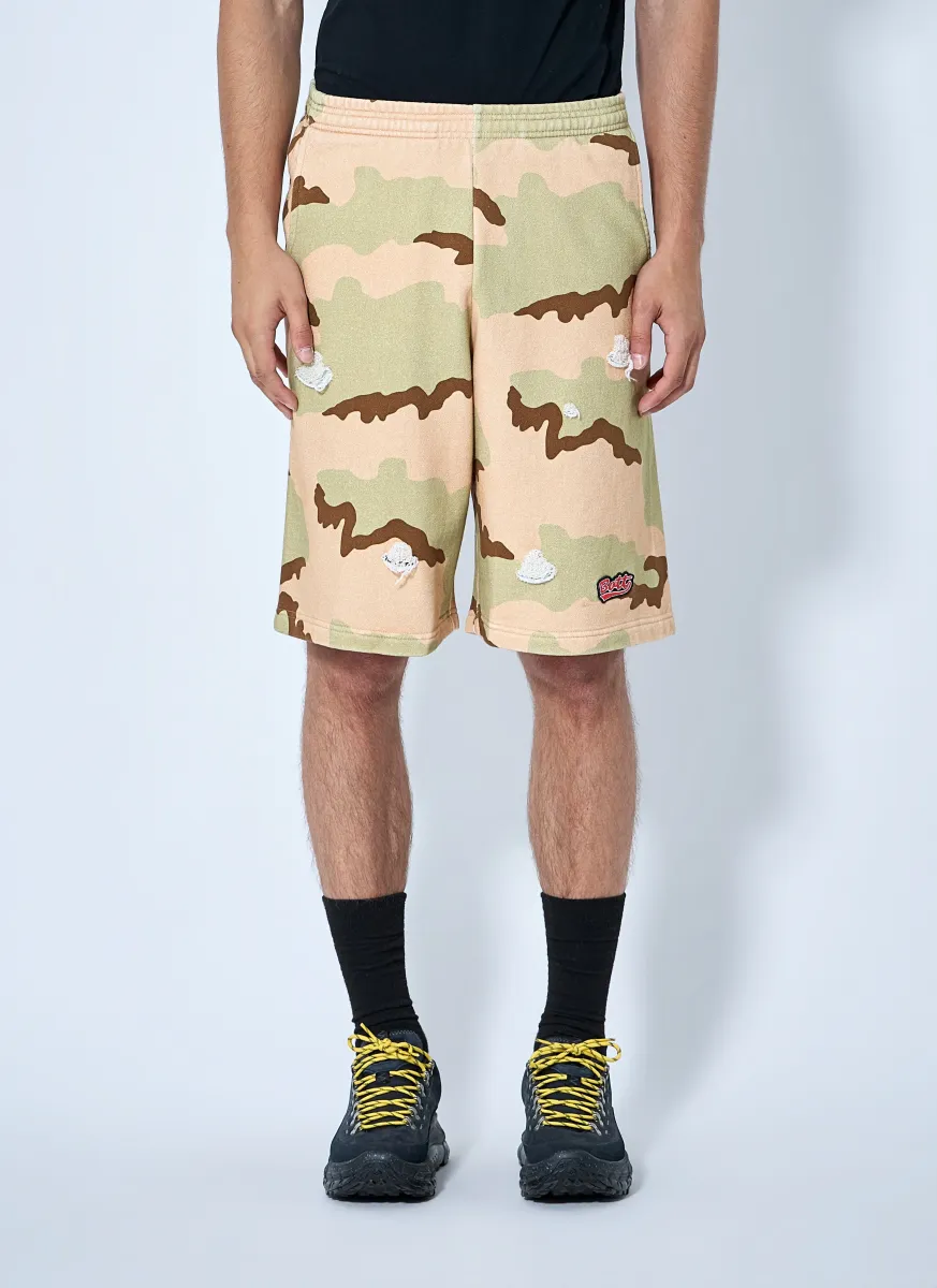 Camo Sweat Shorts