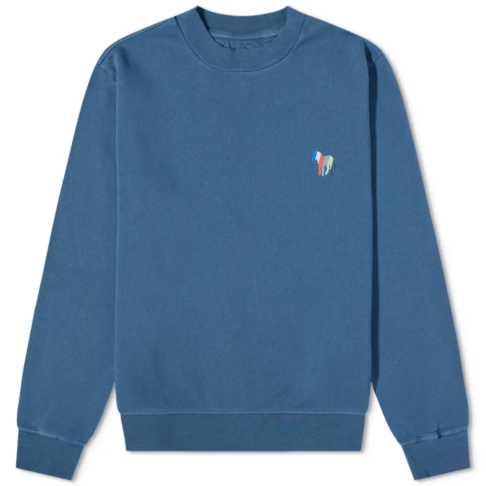 New Zebra Logo Crew Sweat