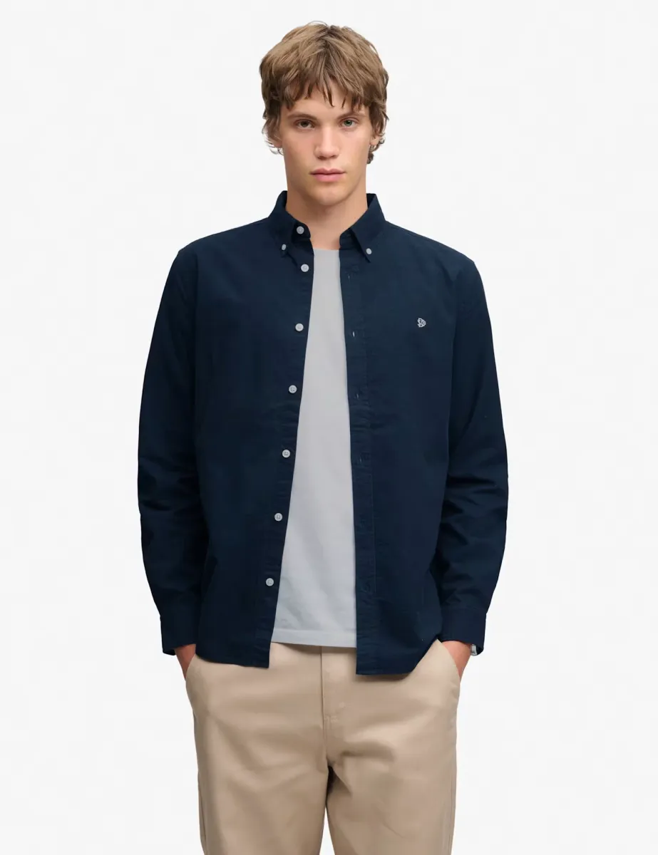 Relaxed Fit Pure Cotton Oxford Shirt