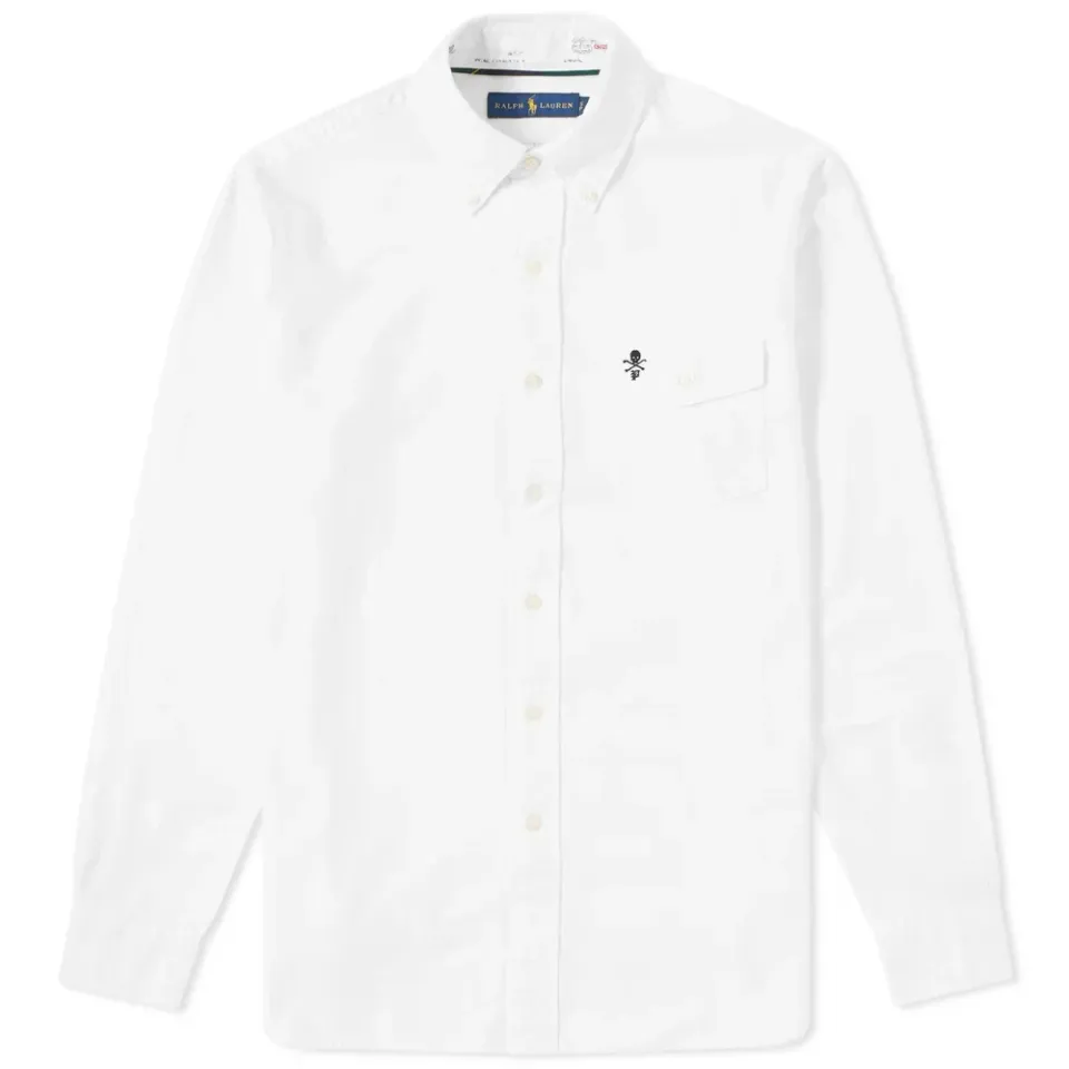 Skull & Crossbones Pocket Oxford Shirt
