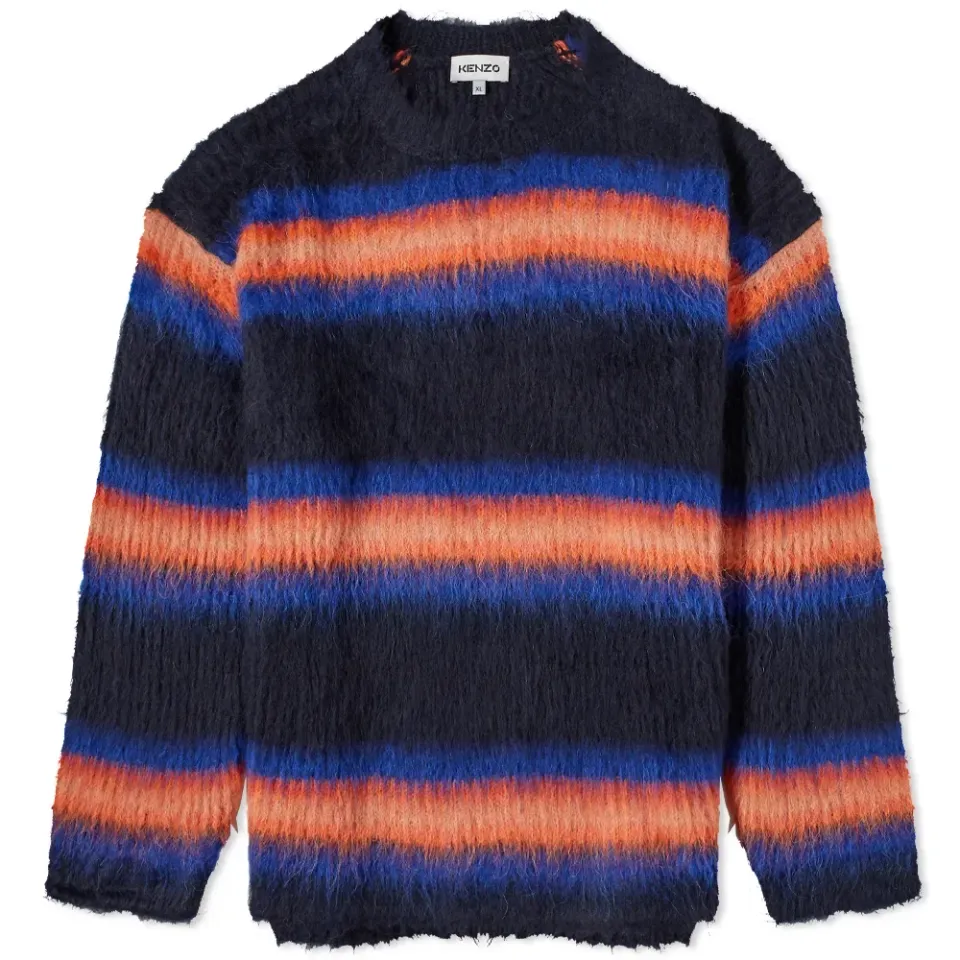Striped Alpaca Knit Jumper