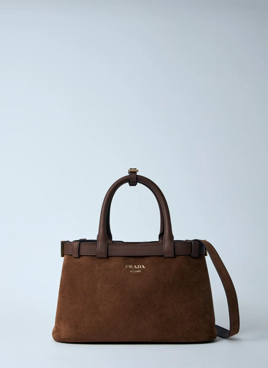 Mini Suede Belt Handbag