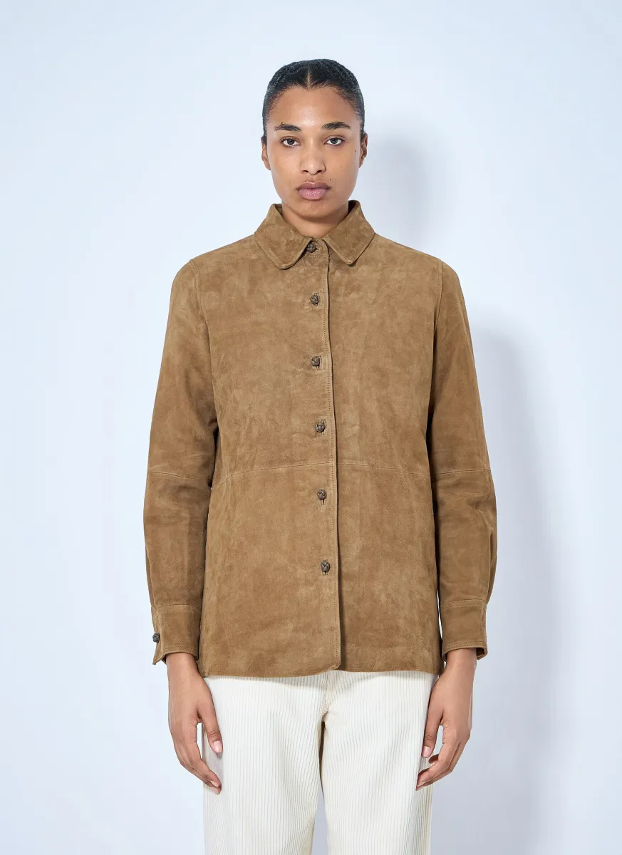 Suede Pankou Overshirt