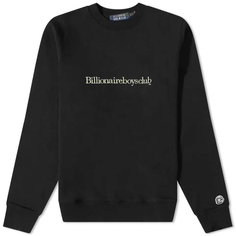 Serif Logo Crew Sweat