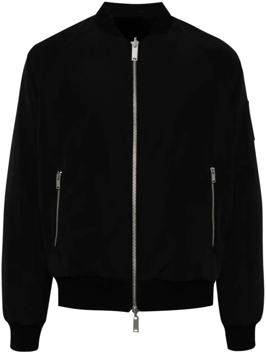 Men Reversible Bunny Jacket Black