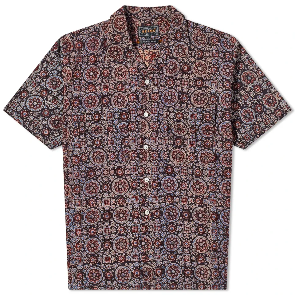 Ajrak Print Vacation Shirt