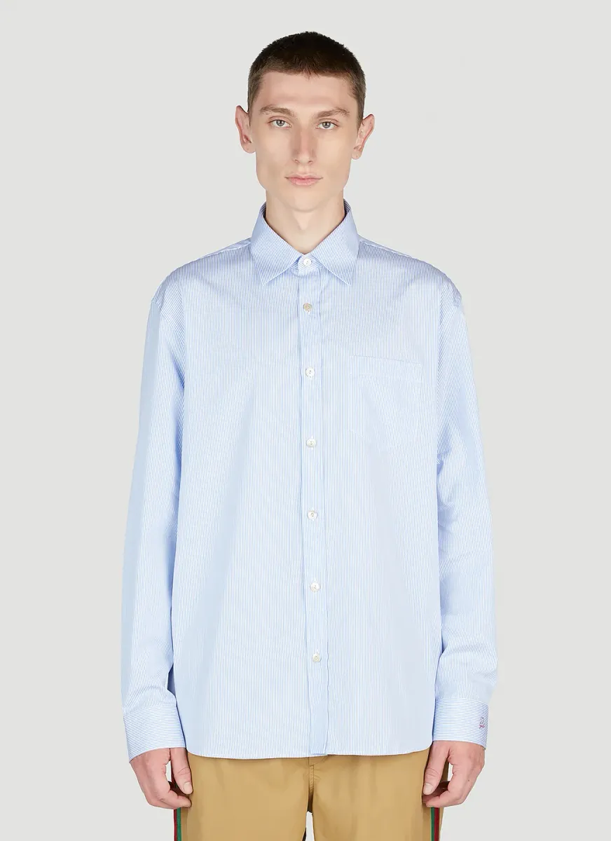 Pinstripe Essential Shirt