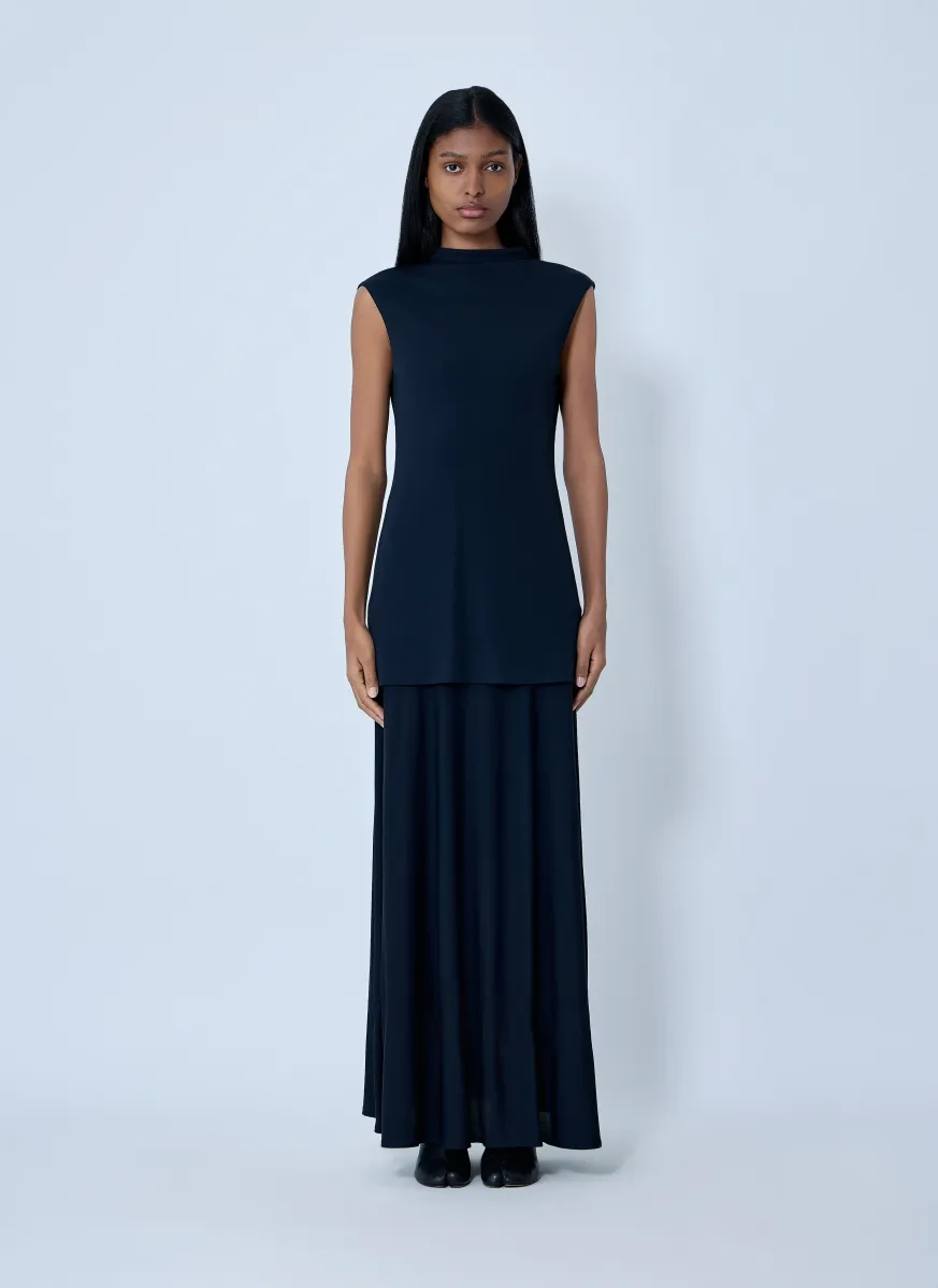 Viscose-Blend Dress
