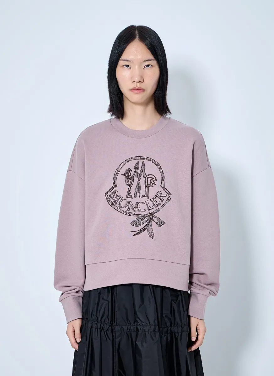 Logo Embroidered Sweatshirt