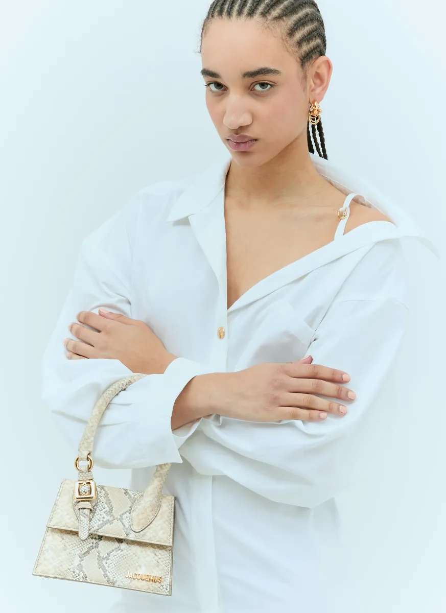 Le Chiquito Moyen Bouclé Handbag