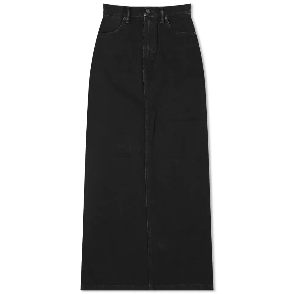 Midi Denim Skirt