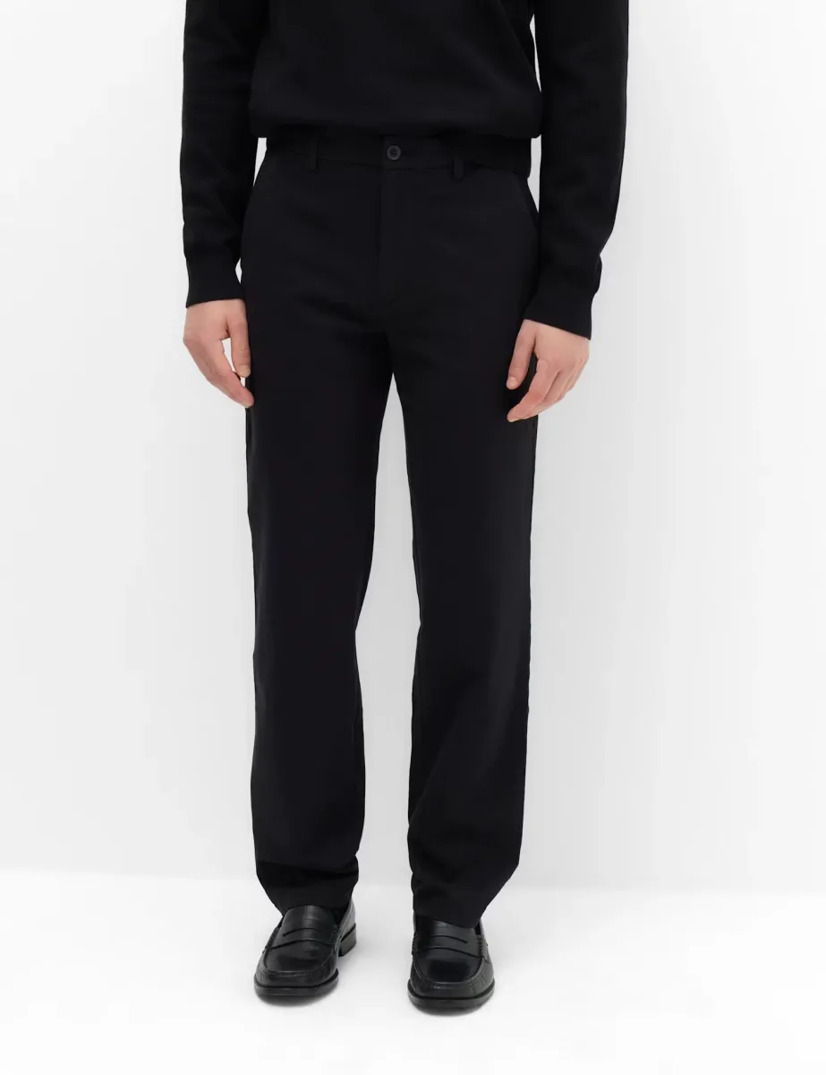 The Ultimate Regular Fit Chinos Black