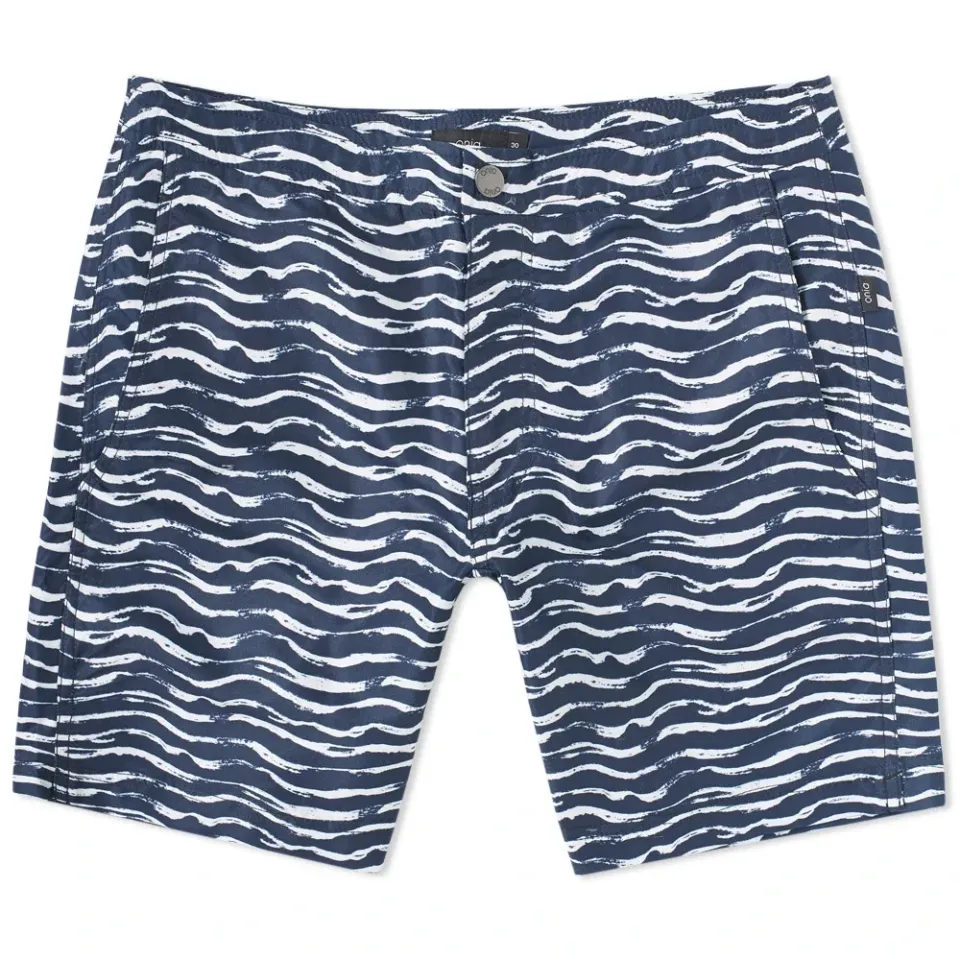 Calder 7.5" Painted Waves Swim Short