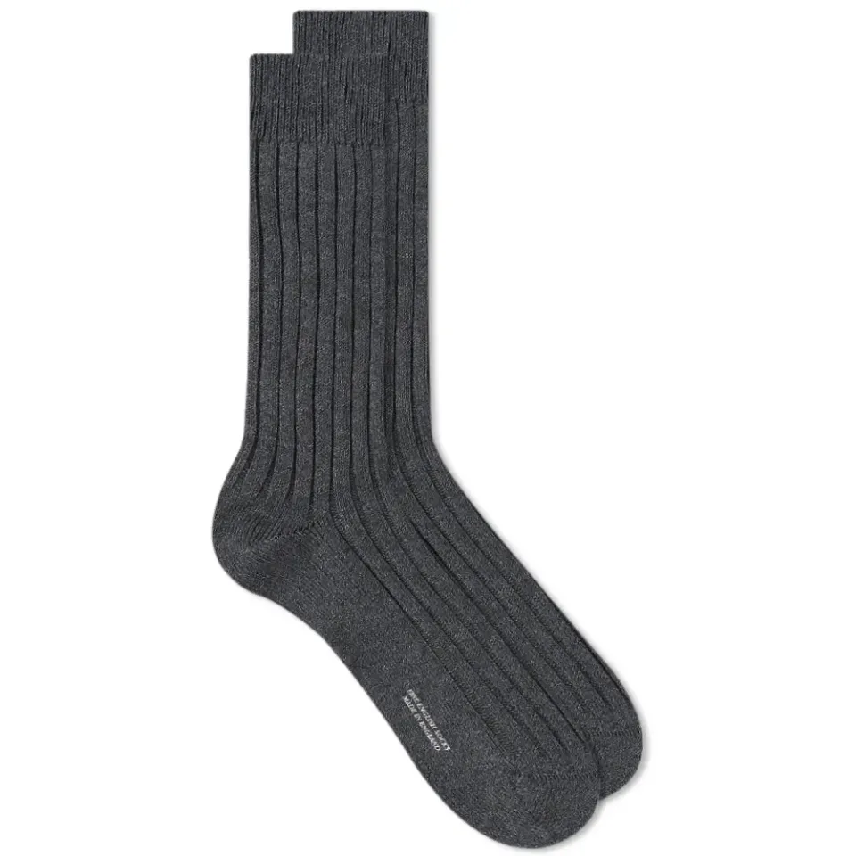 Cotton Ribbed Sock