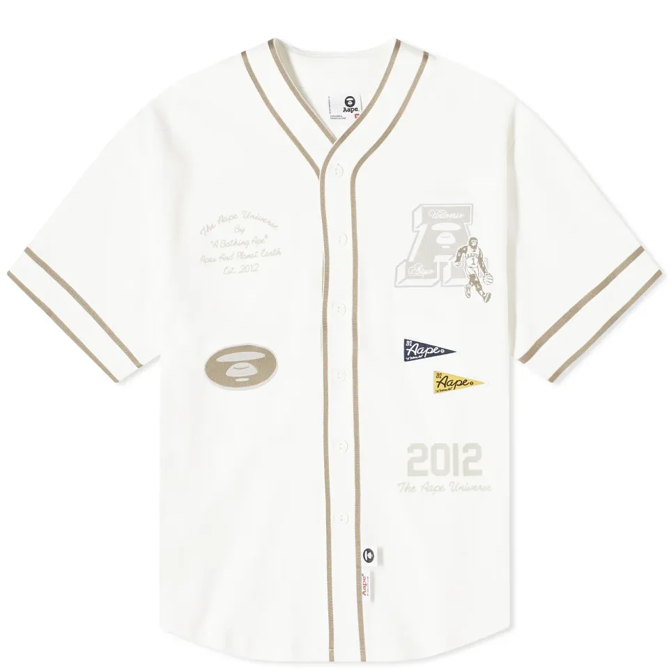 AAPE College Baseball Shirt