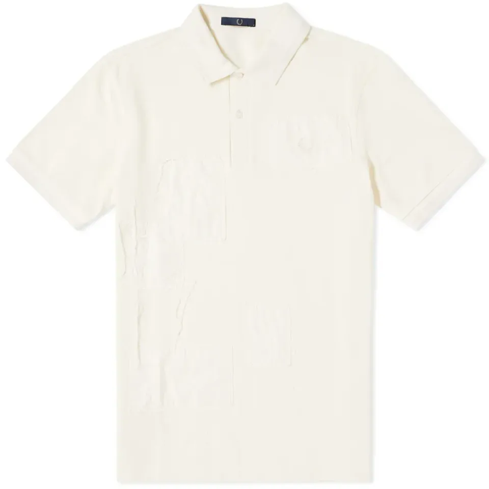 Fred Perry Patched Pique Polo