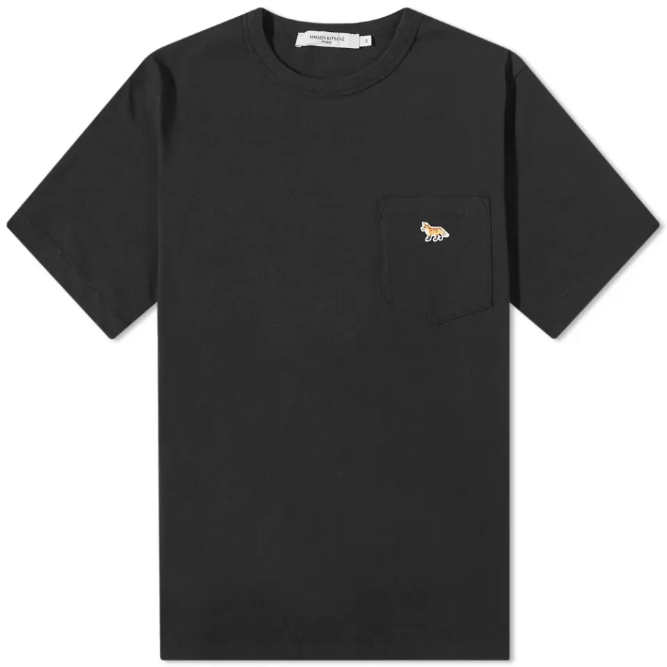 Maison Kitsuné Profile Fox Patch Pocket T-Shirt