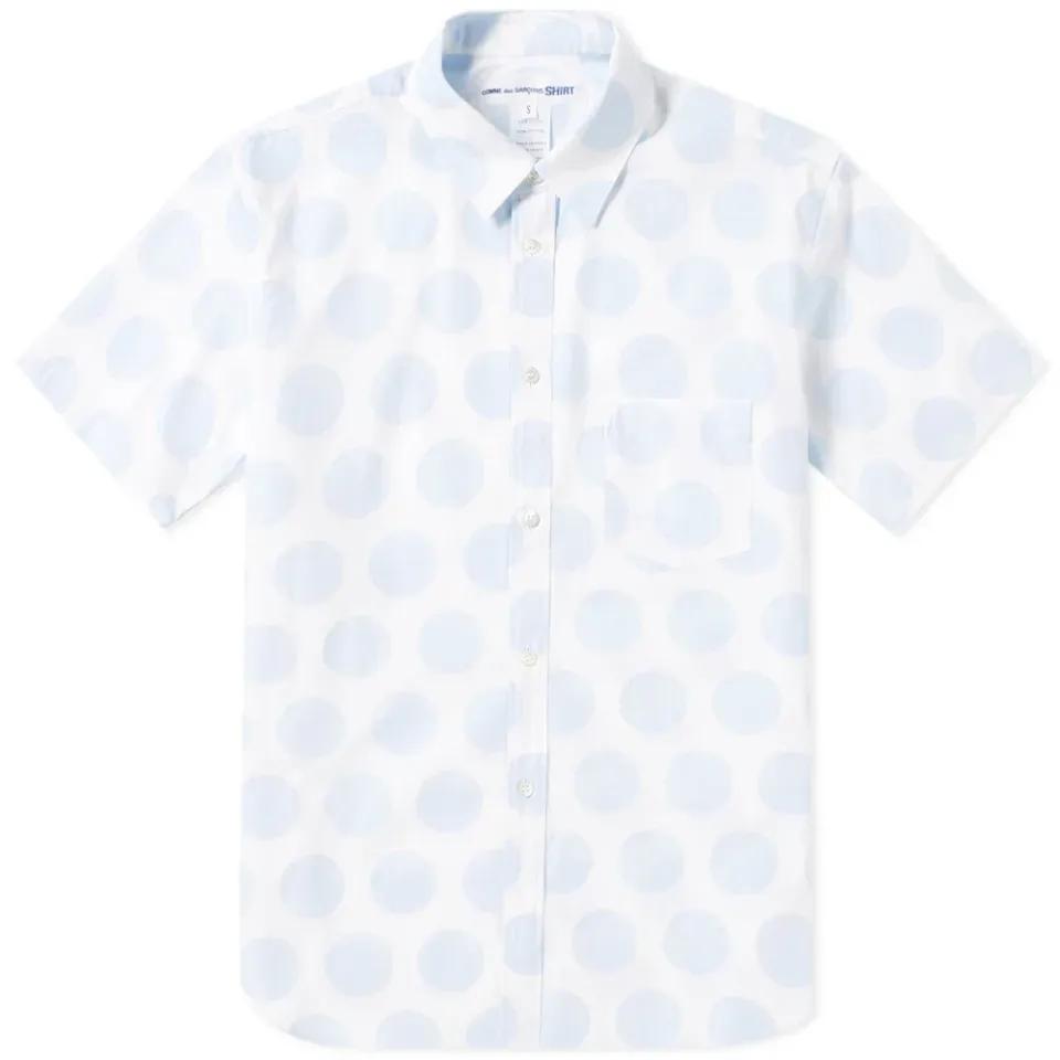 Comme des Garcons SHIRT Short Sleeve Dot Print Shirt