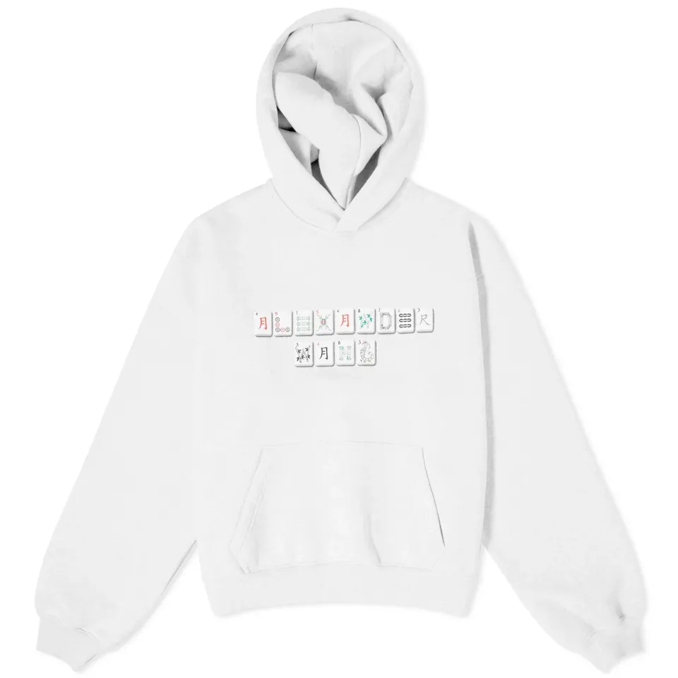 Hooded Sweatshirt With Mahjong Puff Logo