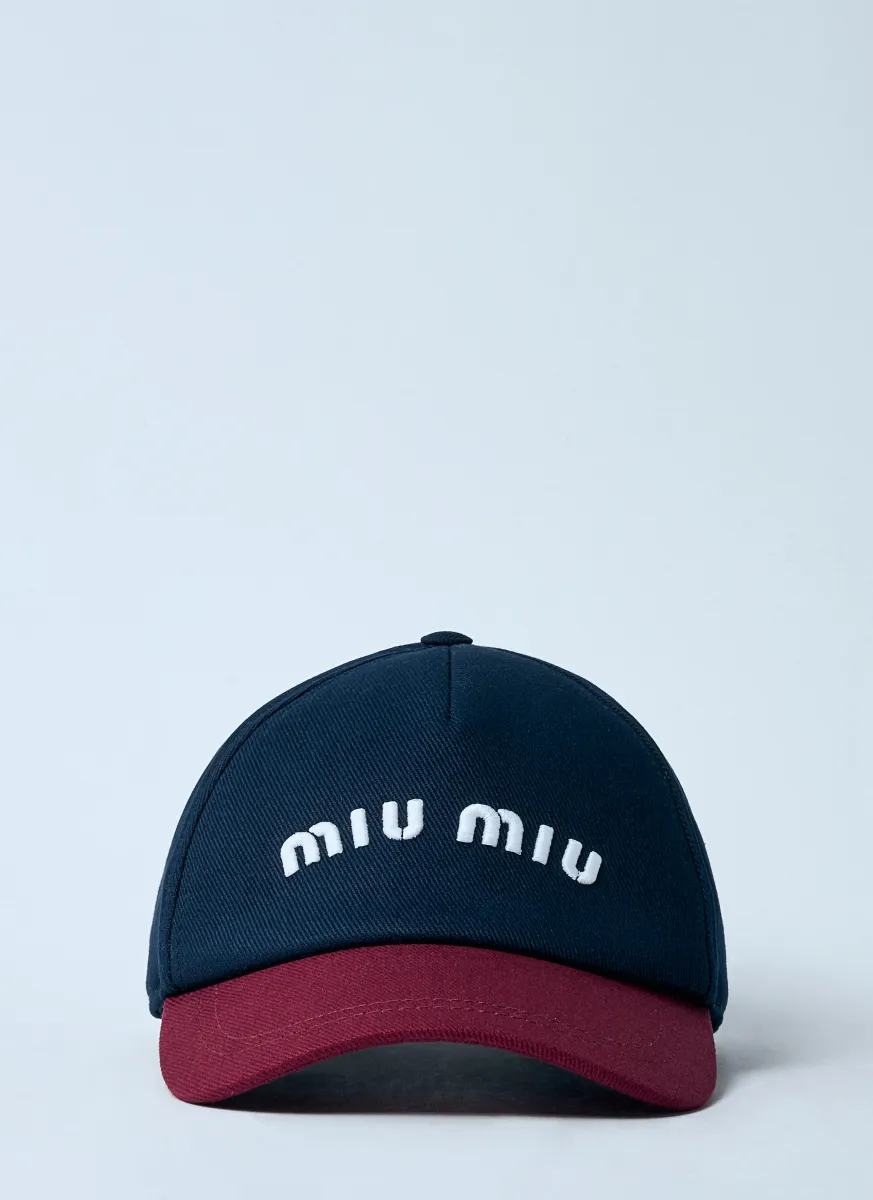 Logo Motif Baseball Cap
