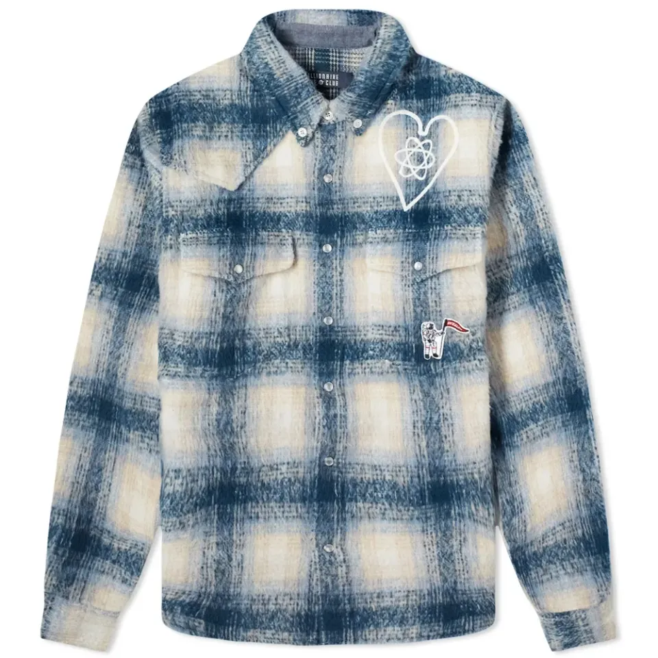 Brushed Check Overshirt