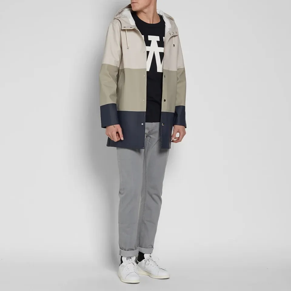 Stockholm Stripe Raincoat