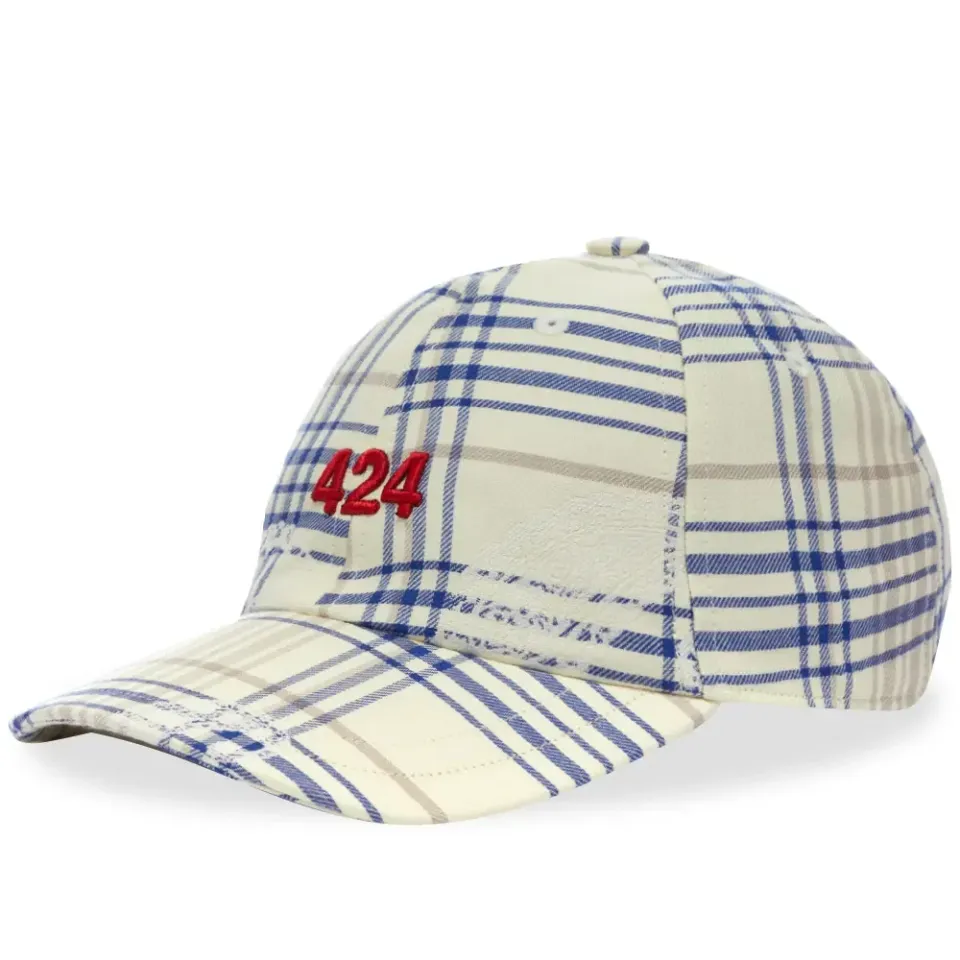 Paisley Printed Check Cap