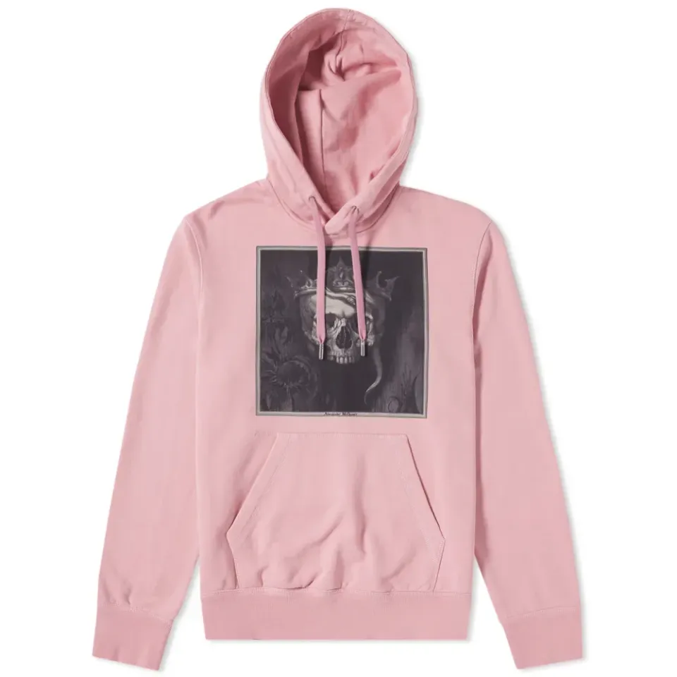 Placement Skull Print Hoody