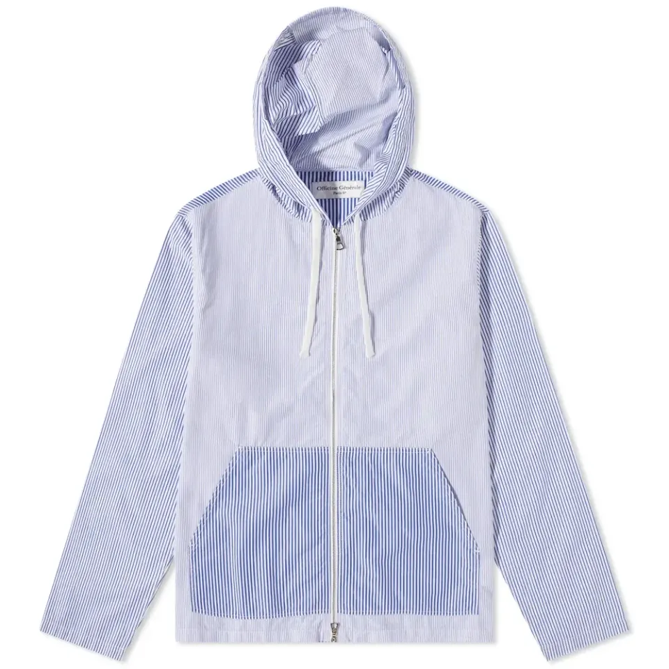Officine Générale Balthazar Patchwork Hoodie