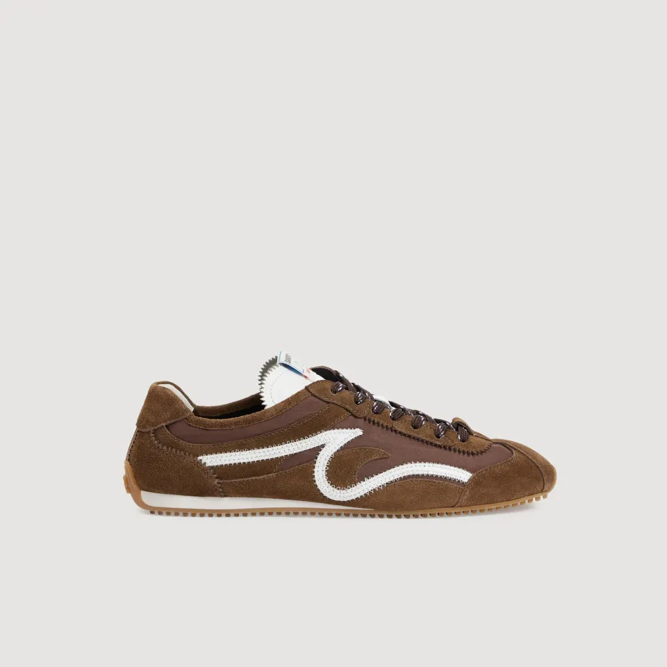 Light Wave sneakers in suede leather