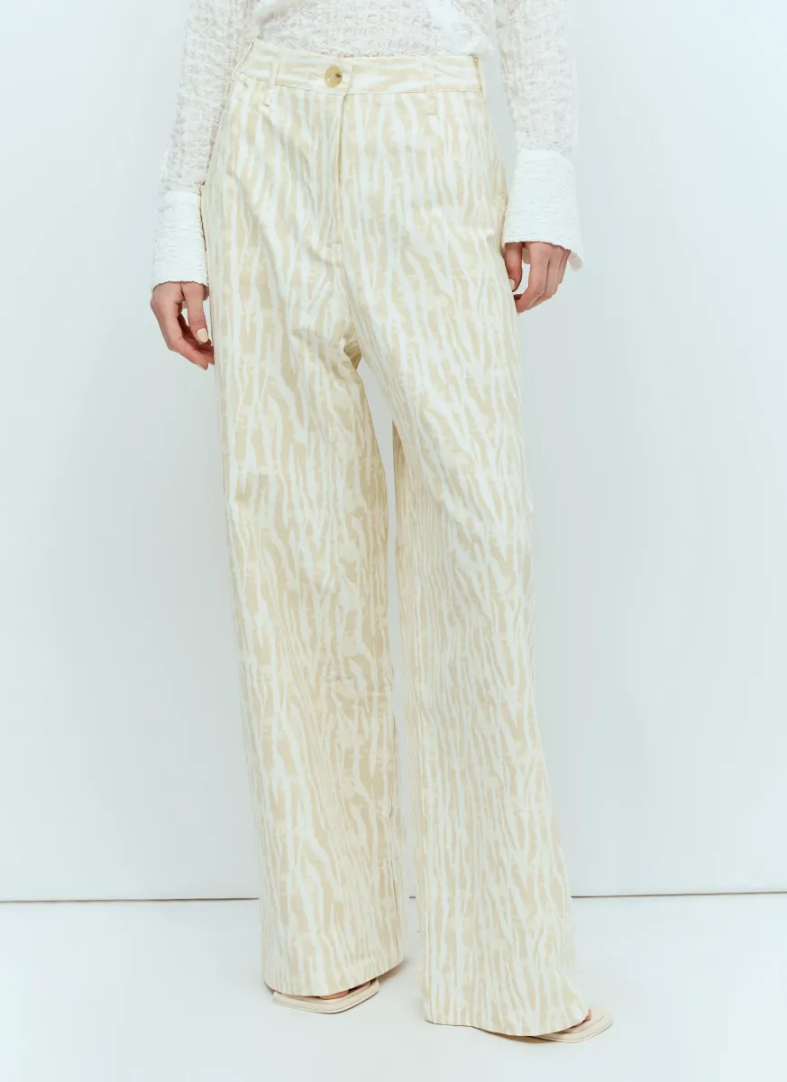 Printed Pants