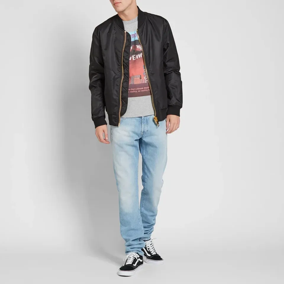 Maxi Zip Bomber Jacket