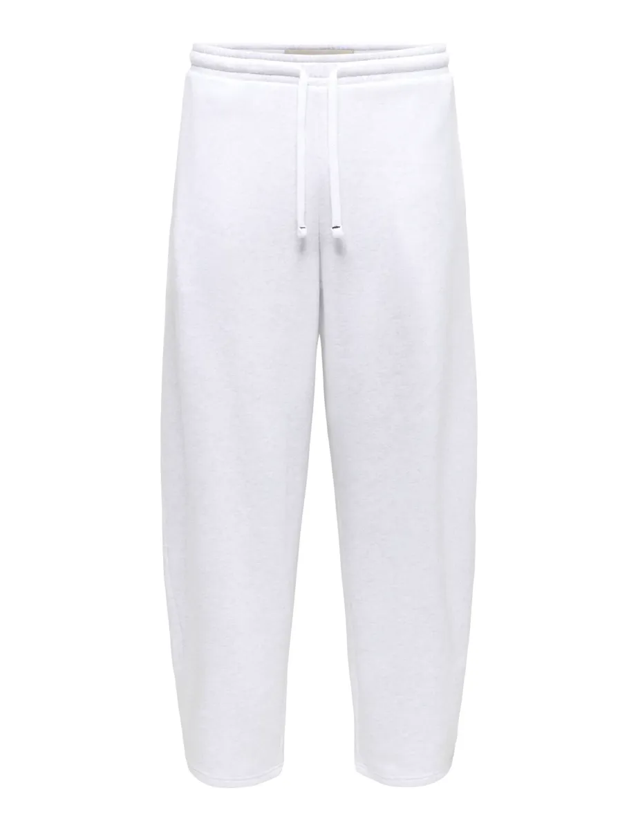 Barrel Fit Joggers Light Grey