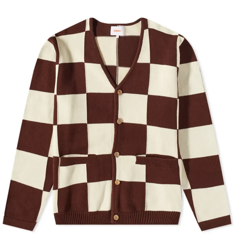Checkerboard Cardigan