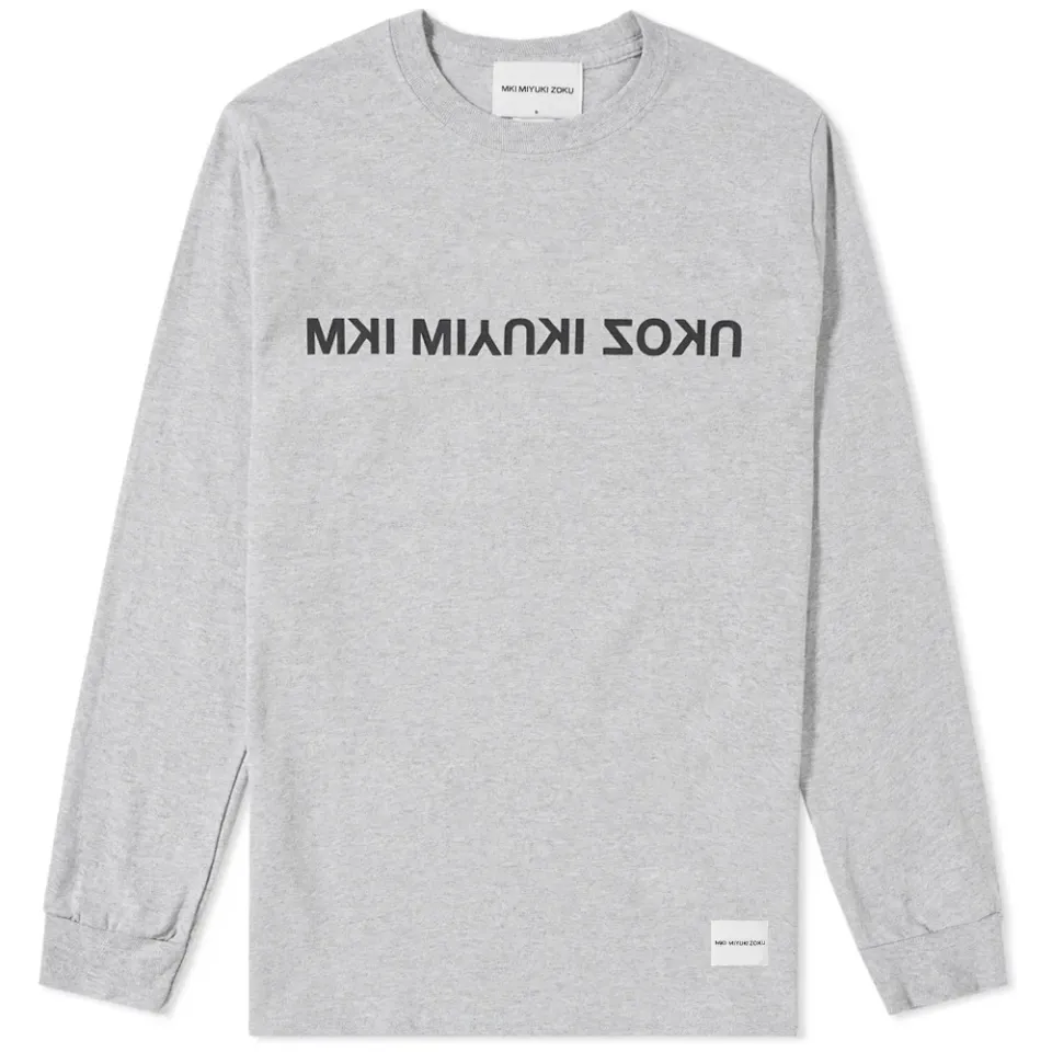 Long Sleeve Mix Logo Tee
