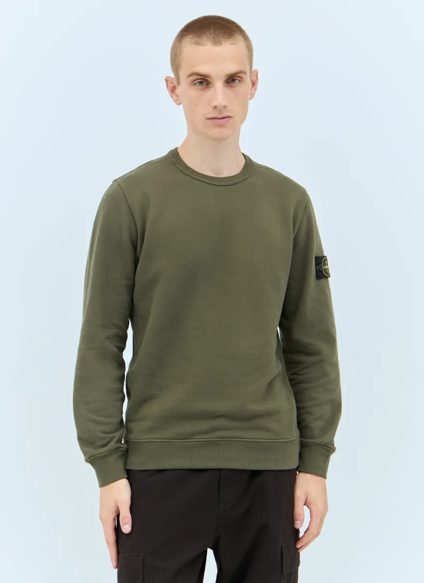 Ribbed Sides Sweatshirt