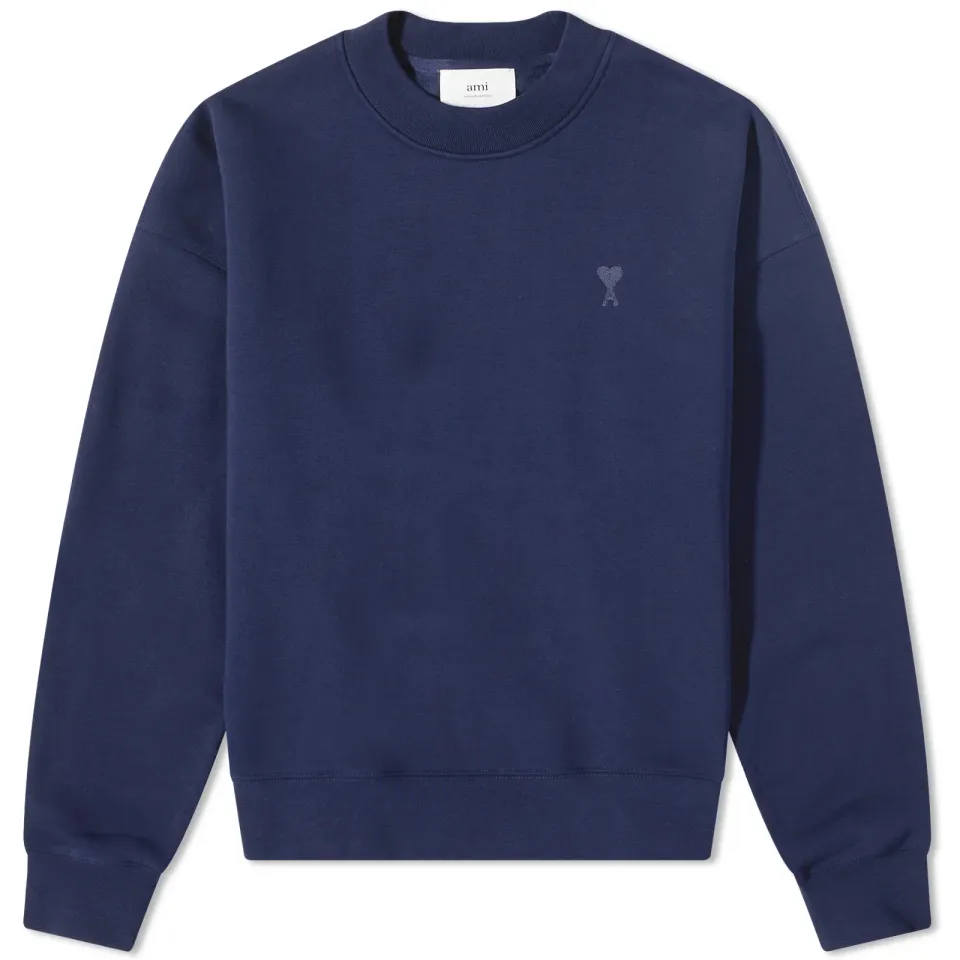AMI Brushed Fleece ADC Crew Sweat