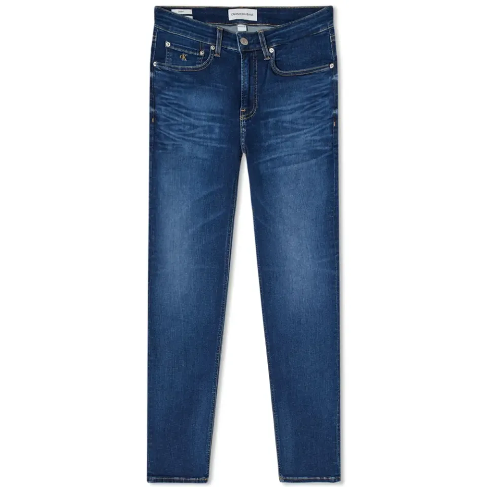 016 Skinny Rinsed Jeans