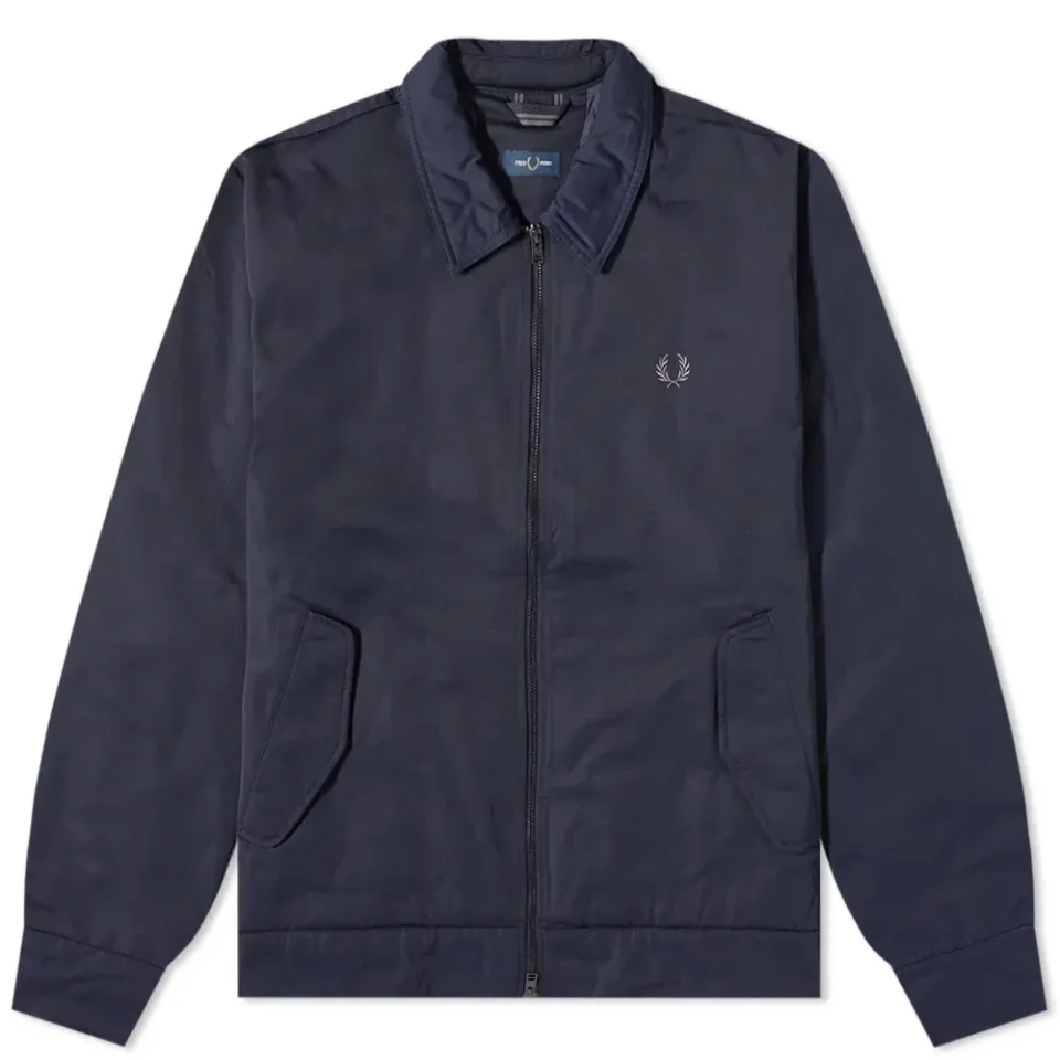 Authentic Twill Zip Through Jacket