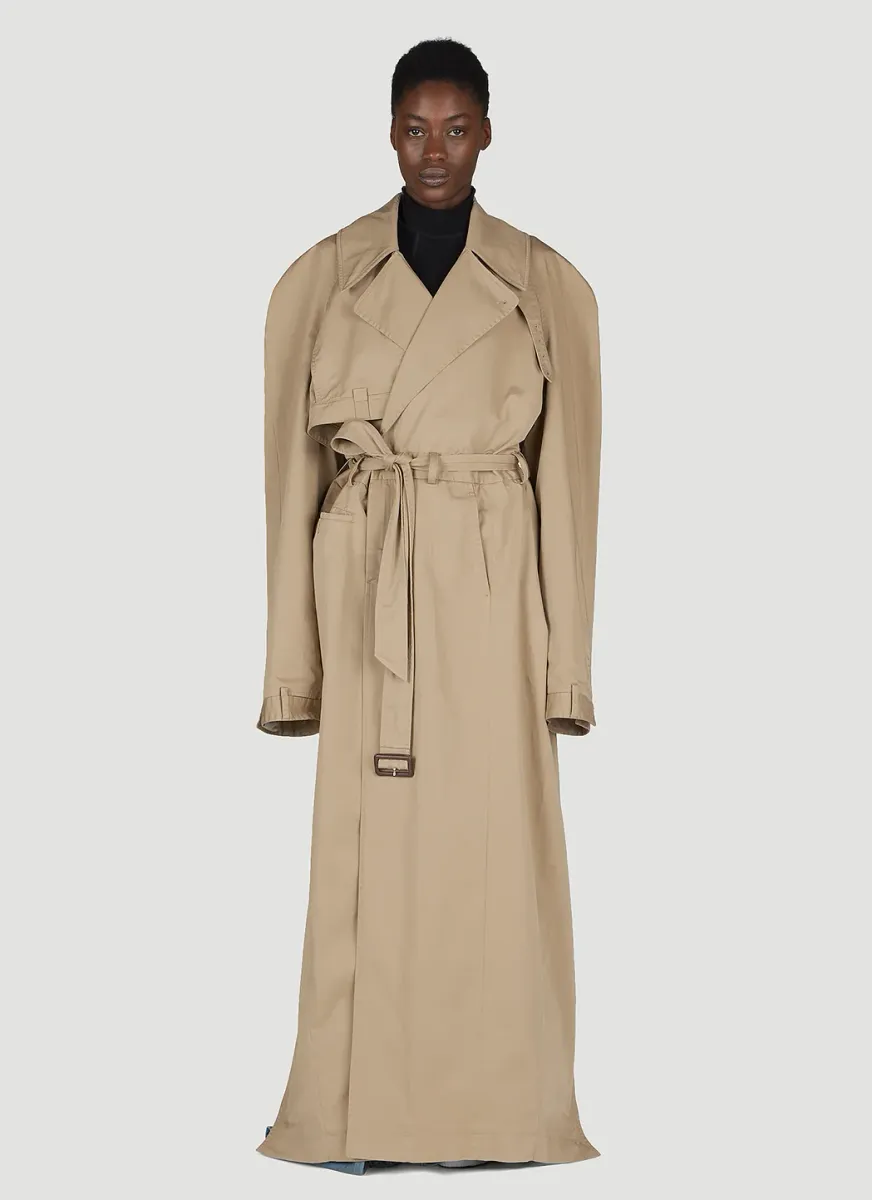 Deconstructed Trench Coat