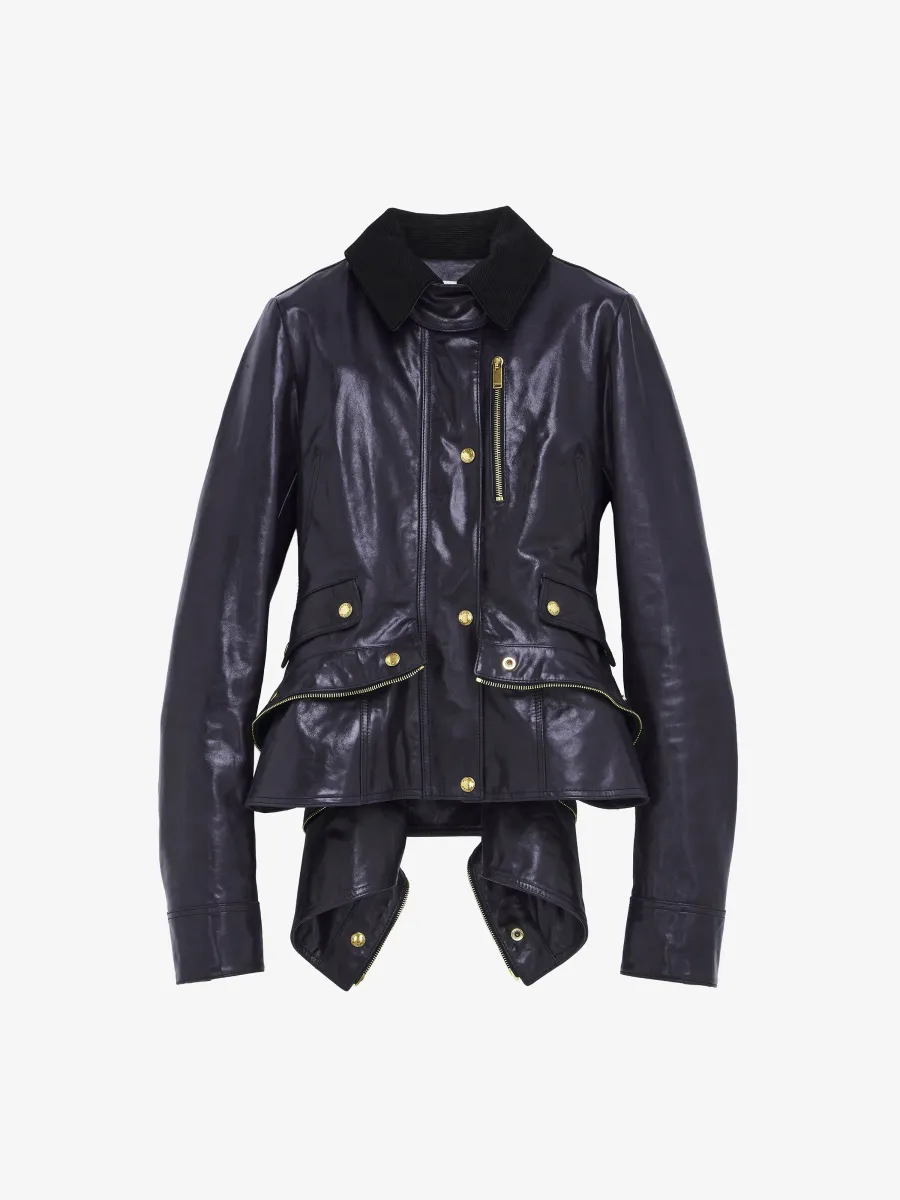 Leather Kickback Jacket