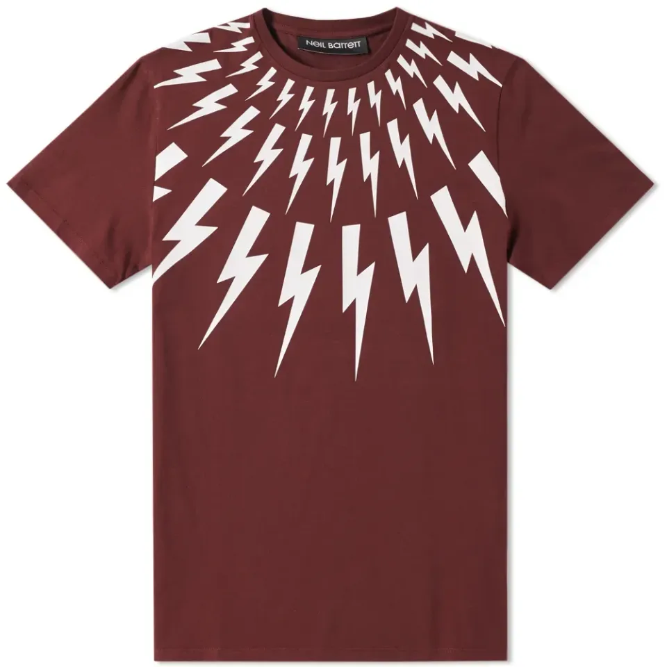 Slim Fit Fair Isle Bolt Tee