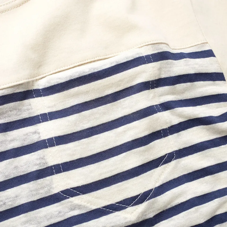 Stripe Pocket Tee
