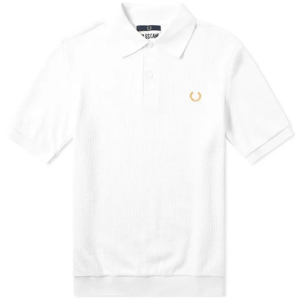 Fred Perry x Miles Kane Mesh Pique Polo Shirt