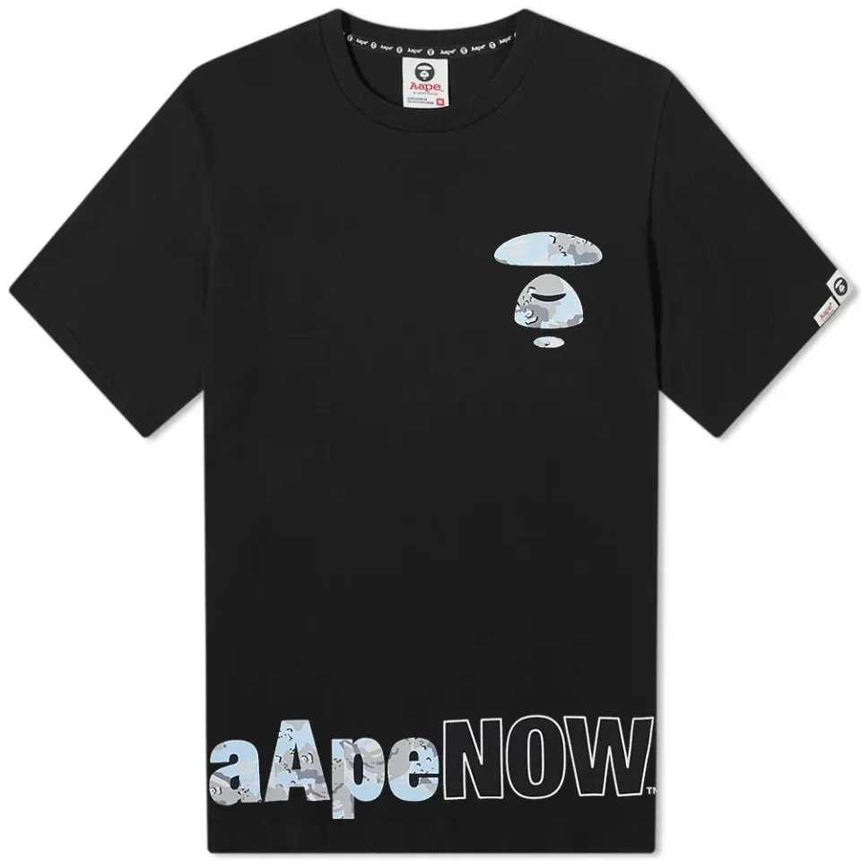 AAPE Moon Face AAPE Now T-Shirt