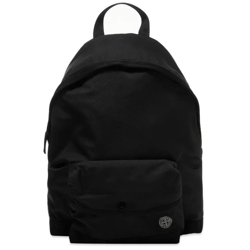 Nylon Patch Logo Backpack