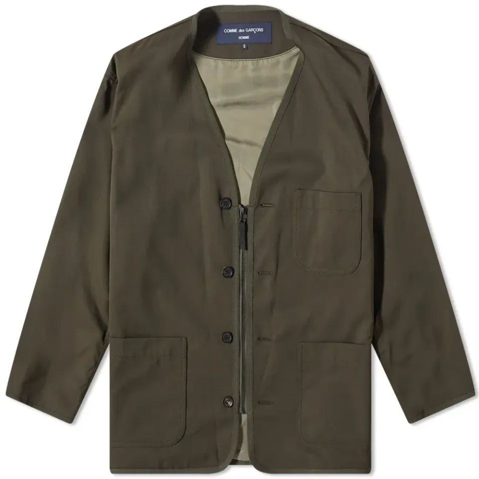 Nylon Liner Zip Jacket